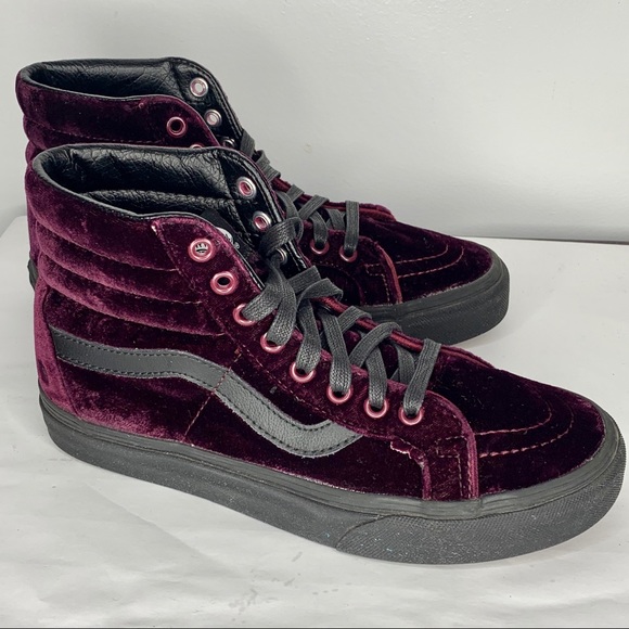 vans sk8 hi velvet